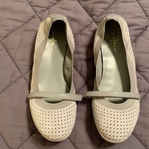 Cole Haan Gray Slip on Flats Sneakers Comfy Stretch 7B